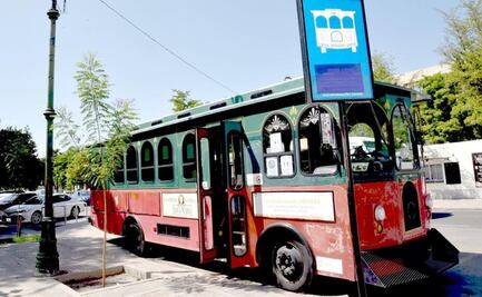 Por Semana Santa, brindan recorridos del Trolebús Turístico en Hermosillo, Sonora