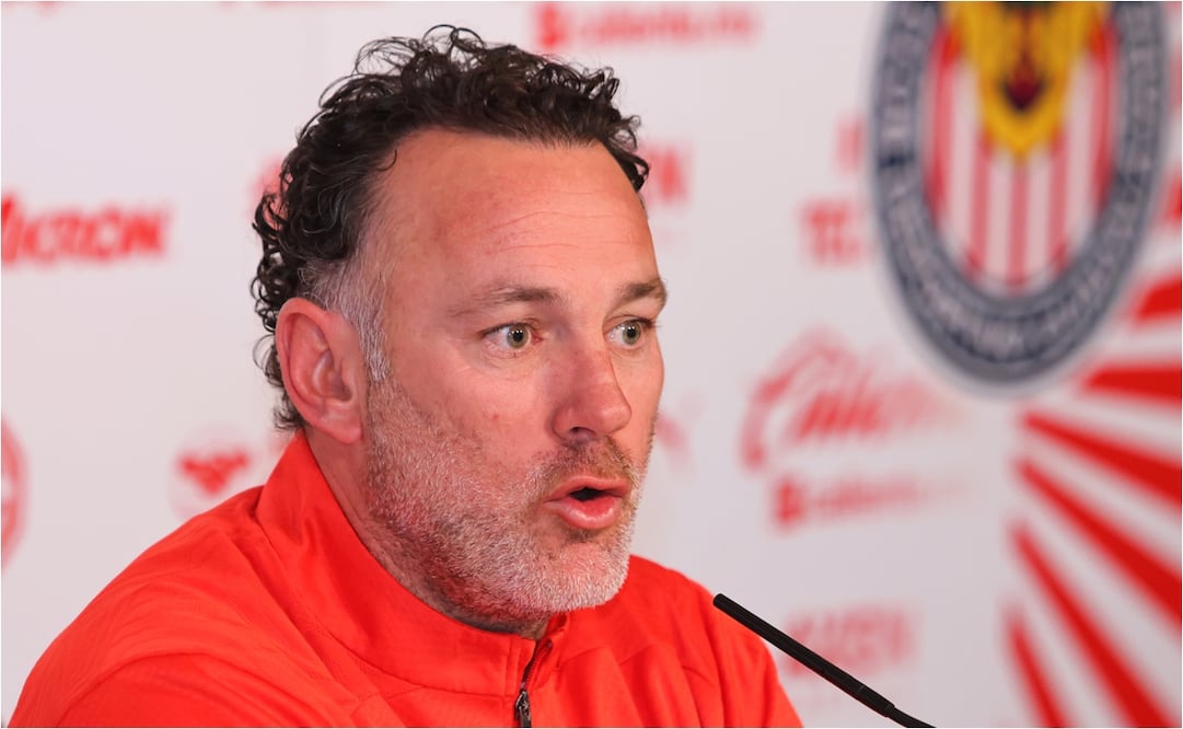 Gabriel Milito durante su presentación como nuevo DT de Chivas. FOTO: IMAGO7
