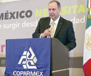 Coparmex pide al gobierno detener las amenazas