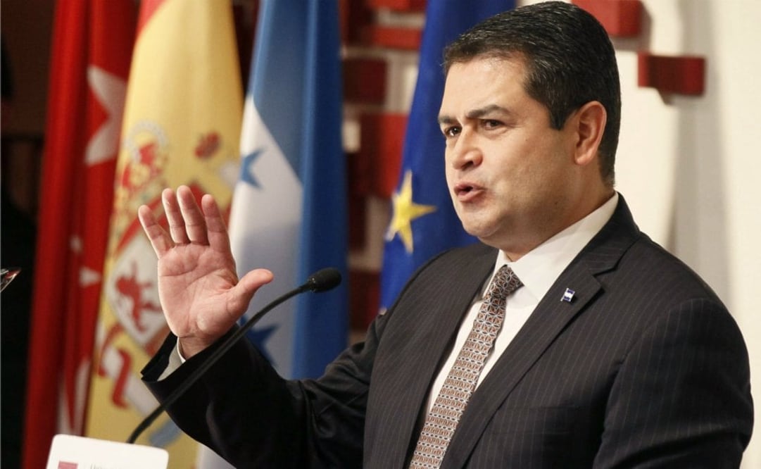 El presidente de Honduras, Juan Orlando Hernández. Foto: EFE