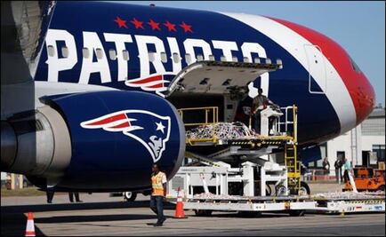 Los Patriots estrenan avión 