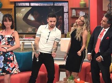 Liam Payne visita el programa "Hoy"