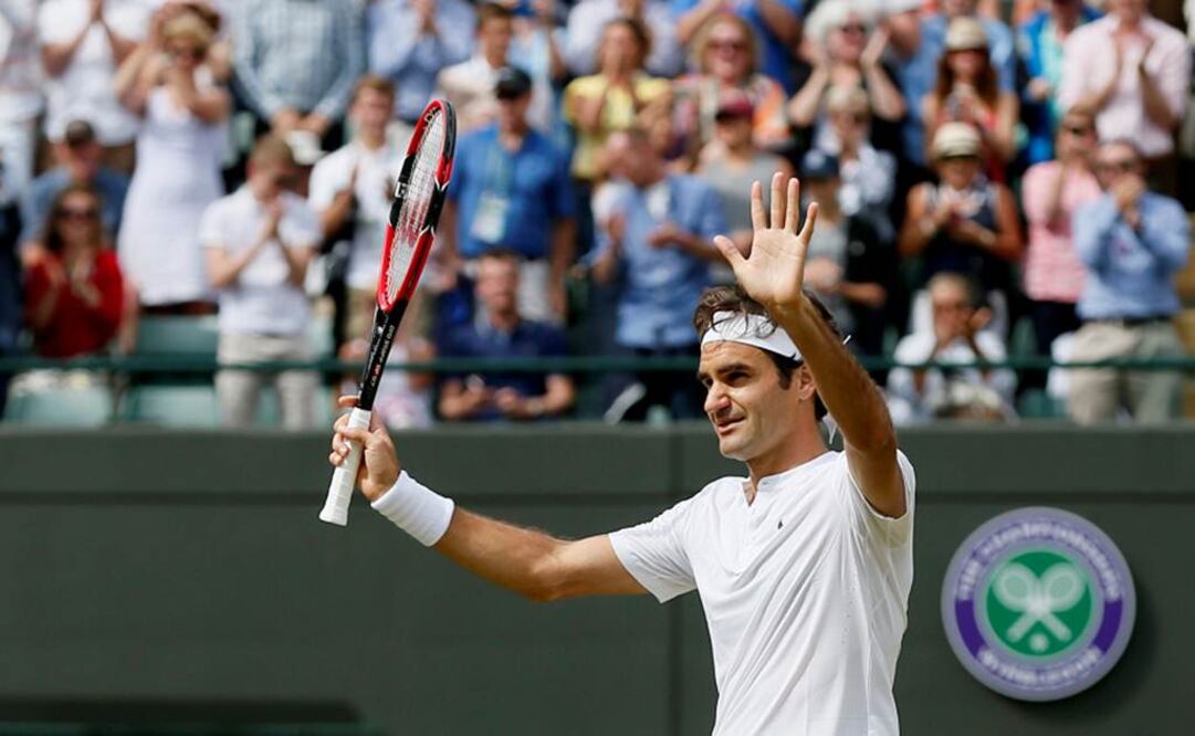 Federer celebra su victoria. Reuters