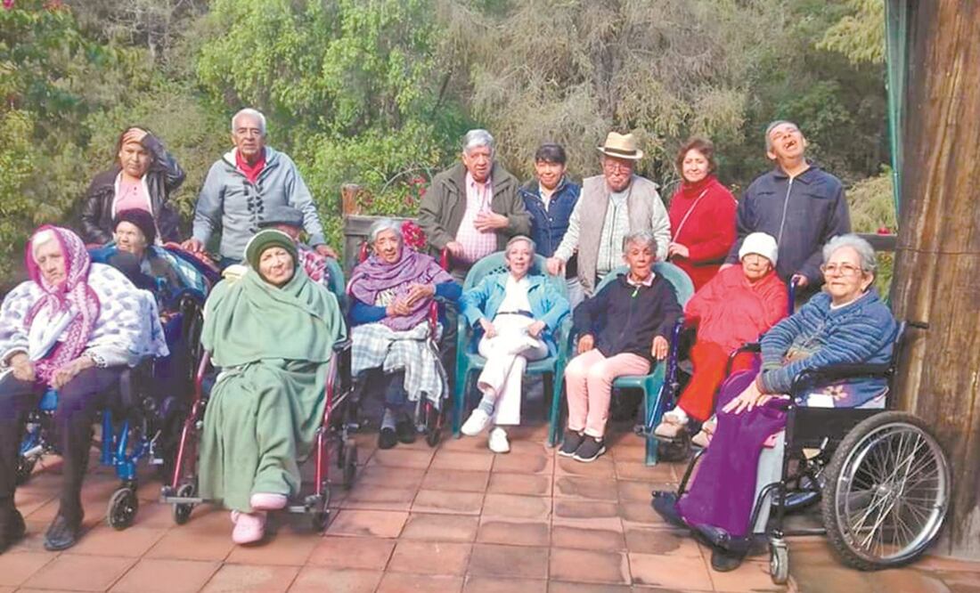 En el Pueblito de los Abuelitos se han tomado todas las medidas de higiene y no se ha reportado ningún contagio de Covid-19, reportó su fundador. Foto: ESPECIAL