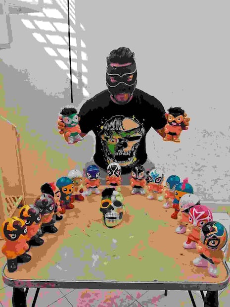 Estas son las piezas que elaboraba y vendía mediante redes sociales. Foto: Especial