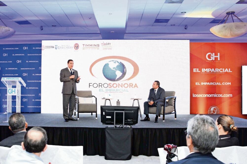 El gobernador participó ayer en el foro “Sonora Siglo XXI”, en el que presentó la ponencia “Una Agenda para el Crecimiento Económico de México”. (FOTO: ESPECIAL)