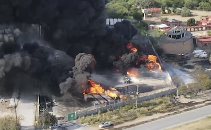 Confirman un muerto y tres heridos tras incendio de hidrocarburos en Pesquería, Nuevo León; un trabajador resultó intoxicado