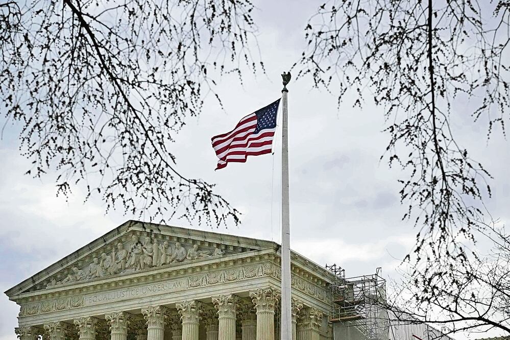 La Corte Suprema de EU en Washington, el 28 de febrero pasado. Foto: de AFP