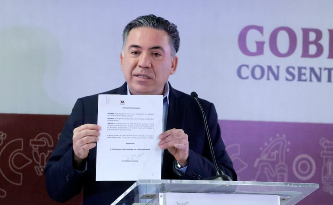 Enrique Inzunza Cázares, Secretario de Gobierno, explicó que la iniciativa se gestó con el propósito de responder a las expectativas de la juventud. Foto: Especial