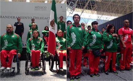 Alfredo Castillo abandera delegación de Parapanamericanos