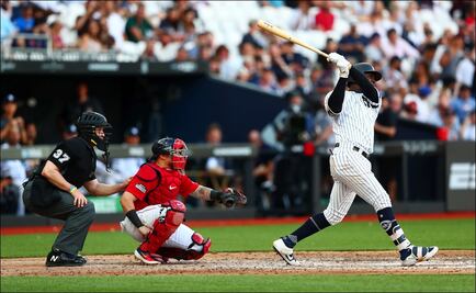 Yankees derrota a Red Sox en otro duelo de batazos en Londres