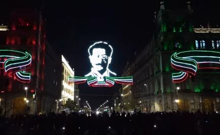 Sheinbaum encabeza encendido de alumbrado decorativo por el 112 aniversario de la Revolución Mexicana