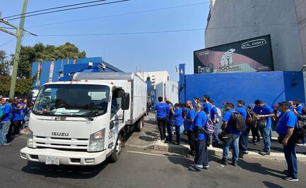 Trasladan materia prima de fábrica “El Oso” a alcaldía Iztapalapa; continúa desmantelamiento de maquinaria 