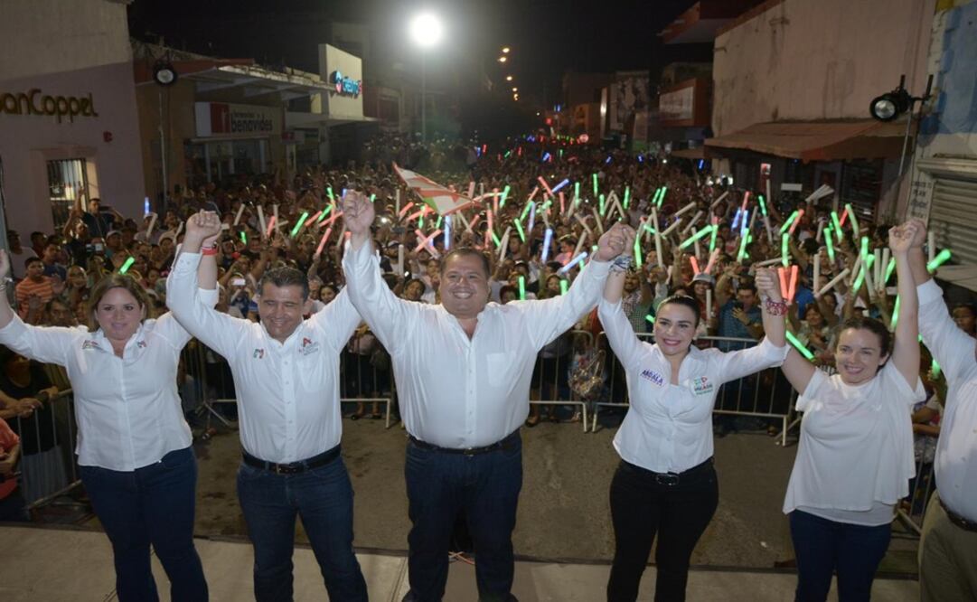 Candidato del PRI en Ciudad Victoria, Óscar Almaraz Smer. Foto: Roberto Aguilar 