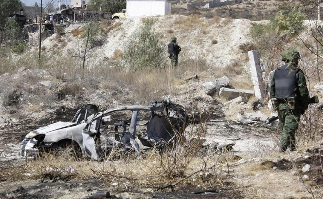 Un elemento de la policía falleció tras un atentado en Tula, Hidalgo, el 22 de enero de 2011. Foto: Archivo / EL UNIVERSAL