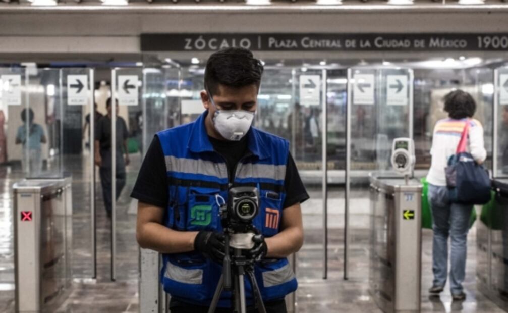 Metro instala cámaras para medir temperatura a usuarios ante Covid-19