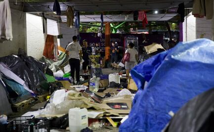 AMLO rechaza endurecimiento de políticas migratorias, tras desalojo de migrantes en plaza Giordano Bruno