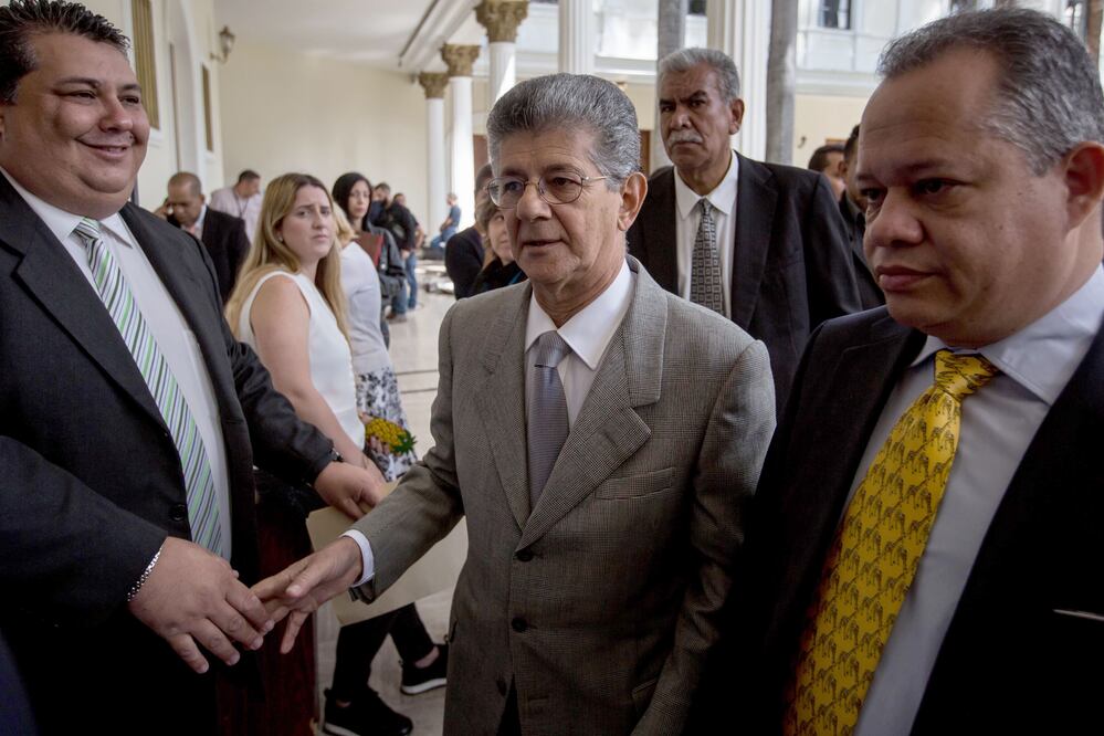 El presidente de la Asamblea Nacional venezolana, Henry Ramos Allup (Foto: EFE)