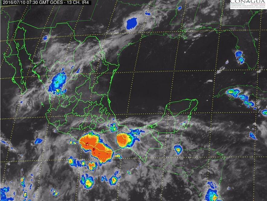 En la foto: Imagen Satelital del SMN