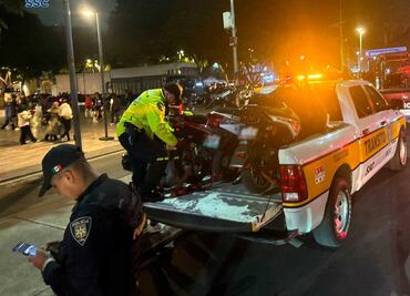 Aseguran 338 motocicletas durante rodadas por Día de Muertos en CDMX; suman 754 en dos días