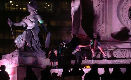 Valorarán daños tras vandalismo en monumento del Ángel