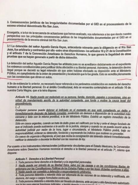 Descalifican ex funcionarios de PGR informe de caso Iguala