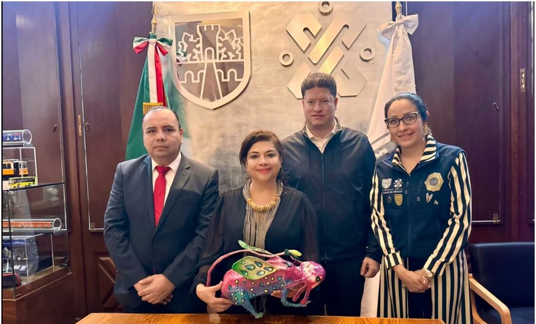 Clara Brugada nombró a Andrés Ponce Aceituno como subsecretario del Sistema Penitenciario. Foto: Especial