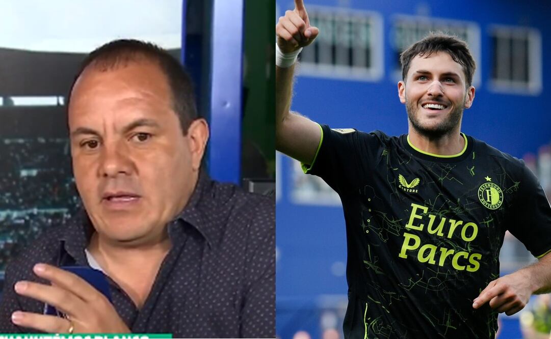 Cuauhtémoc Blanco minimiza los números de Santiago Giménez en la Eredivisie