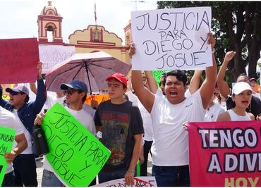 “Salomón Jara, sal a dar la cara”: Exigen justicia para Diego, joven asesinado en alcoholímetro de Oaxaca