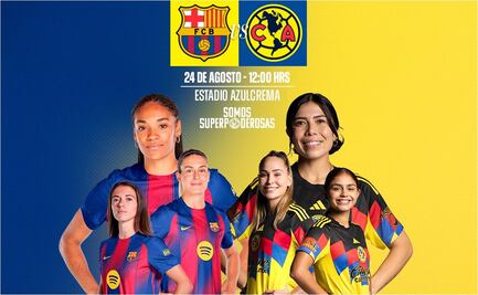 América Femenil vs Barcelona Femenil - EN VIVO - Partido Amistoso 