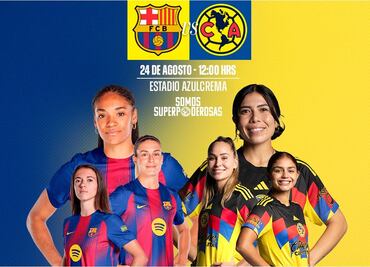 América Femenil vs Barcelona Femenil - EN VIVO - Partido Amistoso