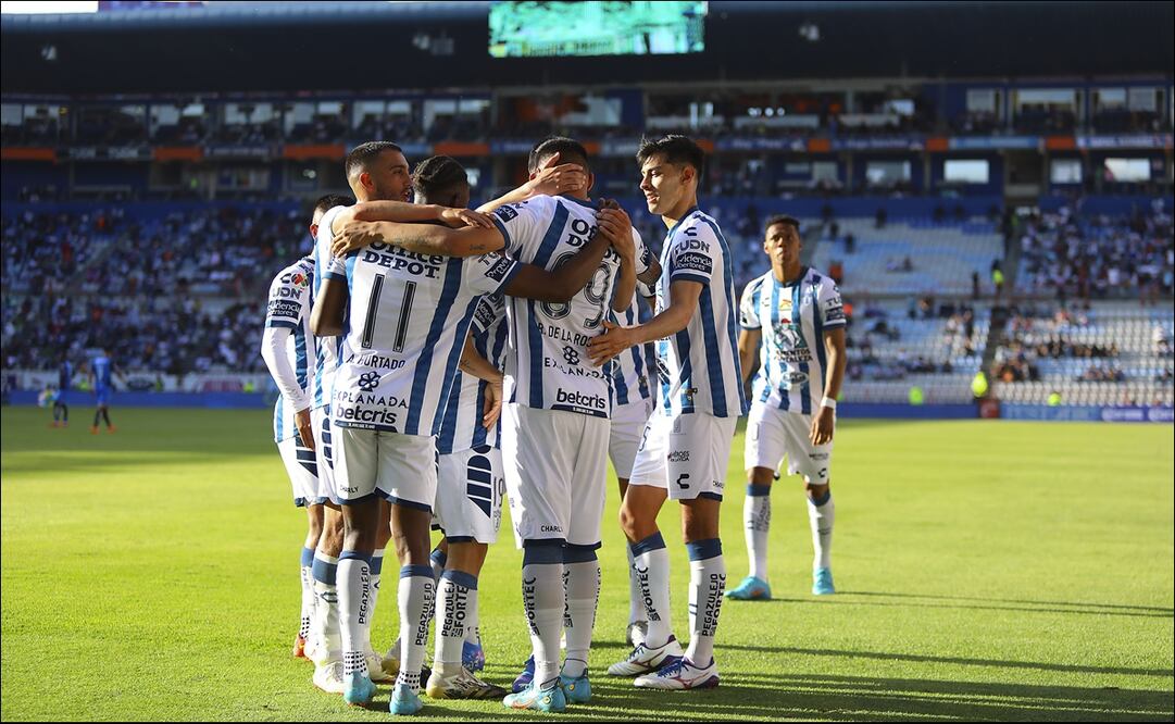 PACHUCA GOLEÓ A LOS RAYADOS EN EL ESTADIO HIDALGO - FOTO: IMAGO7