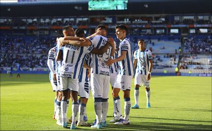 Pachuca mantiene el liderato tras golear a los Rayados de Vucetich