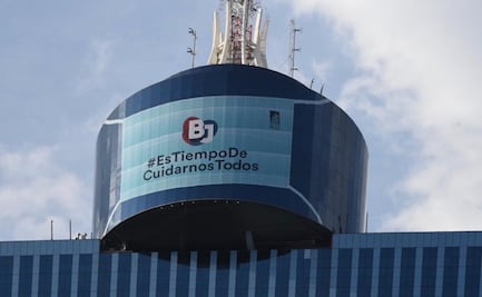Ahora le ponen cubrebocas al edificio WTC en la capital
