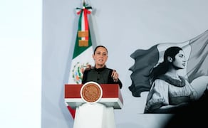 La presidenta Claudia Sheinbaum en la “Mañanera del Pueblo” del 30 de junio de 2026 en Palacio Nacional. Foto: Osmar Alvarado/ EL UNIVERSAL