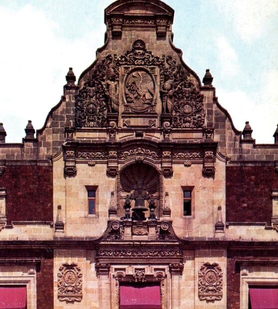Detalle de la fachada del Palacio Nacional. Foto: Especial.