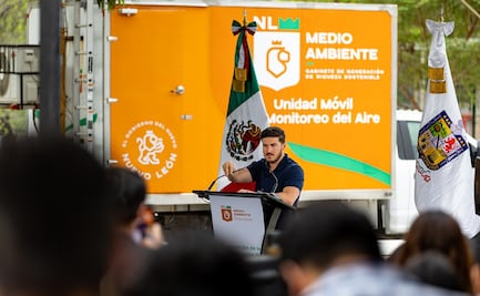 Samuel García presenta modernización del sistema integral de monitoreo ambiental; colocarán estación al sur de Monterrey 