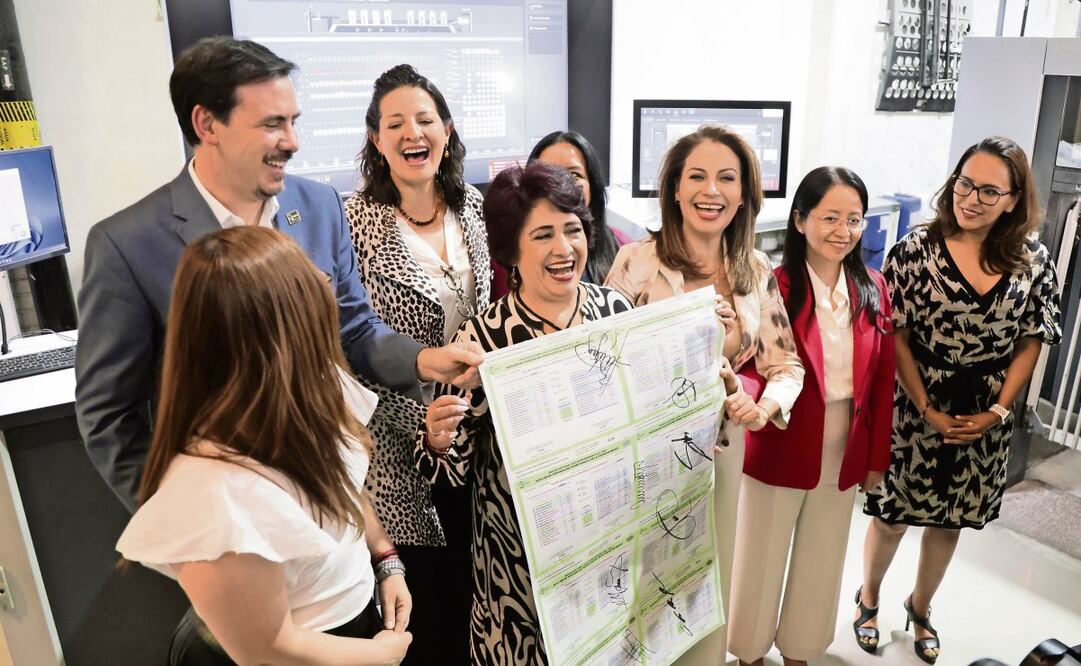 Patricia Avendaño, titular del IECM, dijo que se pagarán 120 mdp por la impresión del material. (11/04/2025) Foto: Carlos Mejía | El Universal