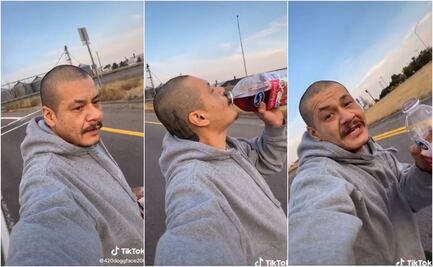 TikToker "cholo" se vuelve viral, tras mostrar su "relajada" vida