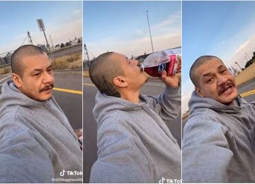 TikToker "cholo" se vuelve viral, tras mostrar su "relajada" vida