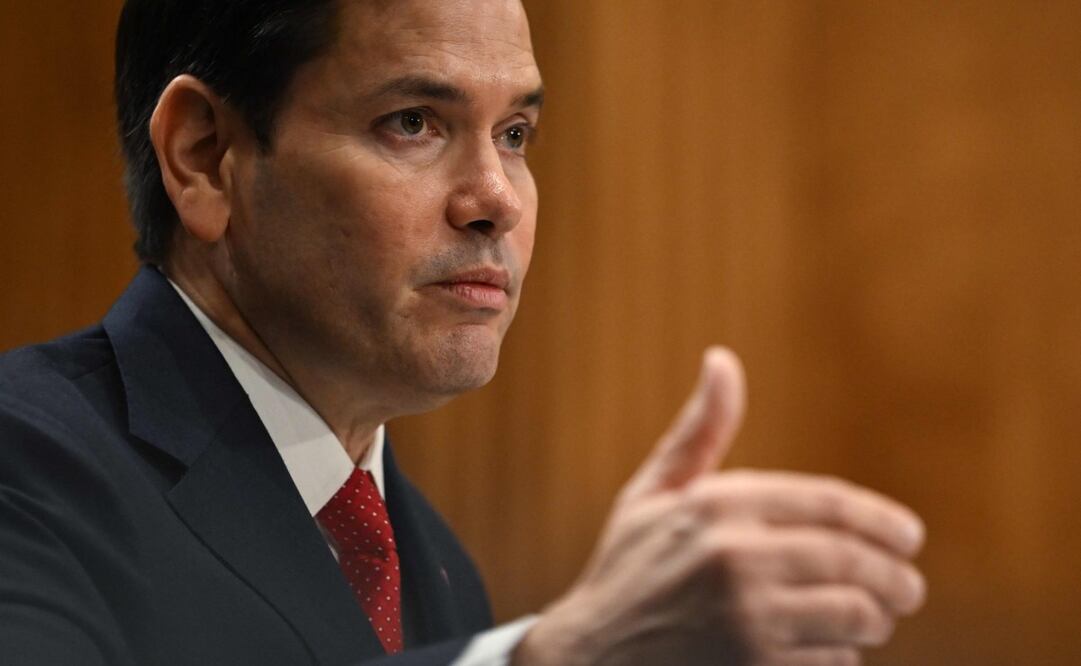 El senador estadounidense Marco Rubio testifica ante una audiencia del Comité de Relaciones Exteriores del Senado sobre su nominación para Secretario de Estado, en el Capitolio de Washington, DC, el 15 de enero de 2025. Foto: AFP
