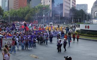 Marcha del 25N en CDMX generó pérdidas por 21 millones de pesos, dice Canaco