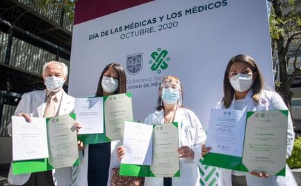 CDMX reconoce labor de personal médico en lucha contra Covid-19