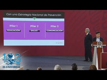 Campaña contra las adicciones se incluirá en planes de estudio