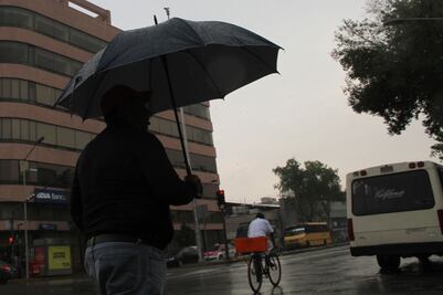 Prevén lluvias y granizo en la CDMX para esta tarde