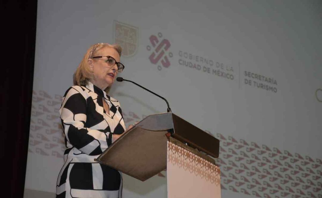 Este 18 de septiembre de 2024, la secretaria señaló que en la Secretaría de Turismo de la Ciudad de México se han fortalecido dos principios de la cuarta transformación, que se alinean con el enfoque del Día Internacional del Turismo. Foto: Especial