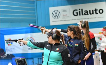 La mexicana Andrea Ibarra consigue medalla de plata en la Copa del Mundo de Rifle y Pistola