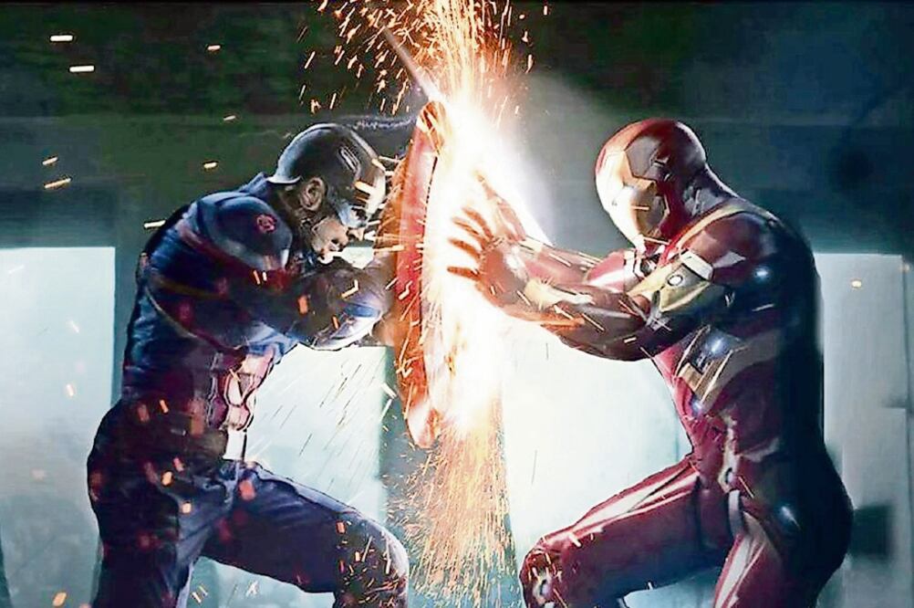 La batallla entre Iron Man y Capitán América generó 14.5 millones de boletos vendidos en salas nacionales. (ARCHIVO EL UNIVERSAL)