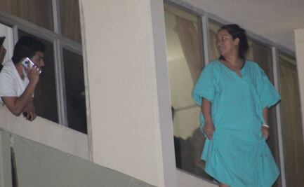 Mujer intenta lanzarse del tercer piso de un hospital del IMSS en Coahuila