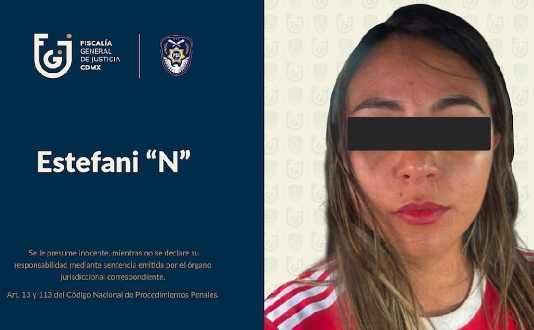 Foto: Fiscalía General de Justicia de la Ciudad de México
